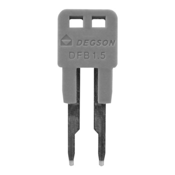 Einlegebrücke Steckbrücke Querverbinder 2-Polig für DS1.5 Reihenklemmen DGN DFB1.5-02P-11-00A(H)