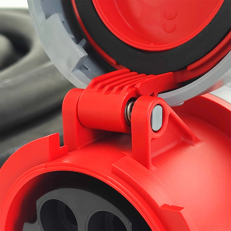 CEE Verlängerungskabel Kabel 10m 63A IP67 Starkstromkabel 5x16mm2 PCE Doktorvolt® DV-4759-CEE-63