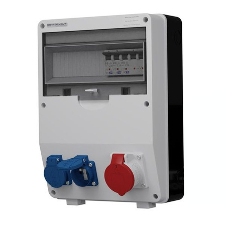 Stromverteiler TD-S 16A 2x230V franz/belg System Doktorvolt DV-6961-F