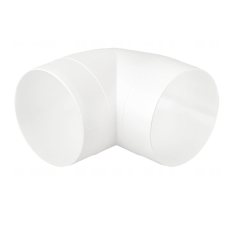 AirRoxy Rohrbogen für Lüftungssysteme Lüftungsrohr Ø100mm 90° 02-459