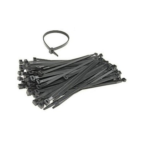 Kabelbinder OZC 3,5/140mm Schwarz UV 100stk E-P 25.115