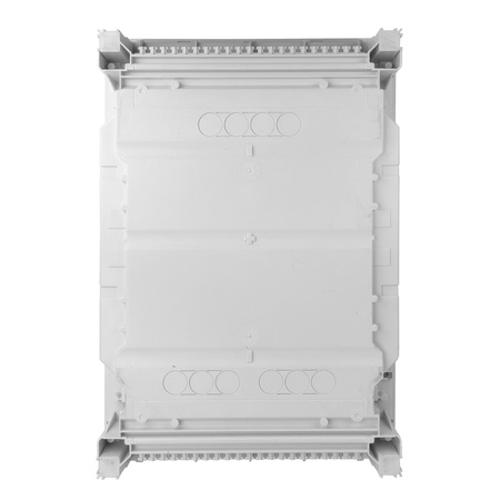 Sicherungskasten Unterputz Verteilerkasten 2-reihig 24 Module 8xMCB 1xRCCB VDE Unterverteilung verdrahtet Verteilerschrank mit Sicherungen 505,50x348x98mm Hager Hohlwand Verteiler Abzweigklemmen L1, L2, L3, N, PE Doktorvolt  DV-6210-PT