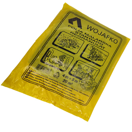 Lackier-Schutzfolie 4x5m regranulat Wojafko verschiedene Stärken DV-100