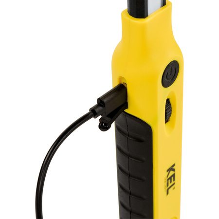 LED-Akku-Arbeitsleuchte 6500K mit Magnetfuß und Lichtstärkeregulierung W-00339