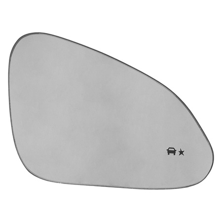 Außenspiegel Spiegelglas Rechts für OPEL INSIGNIA A 2008-2016 Beifahrerseite mit Totwinkelassistent 314864111799