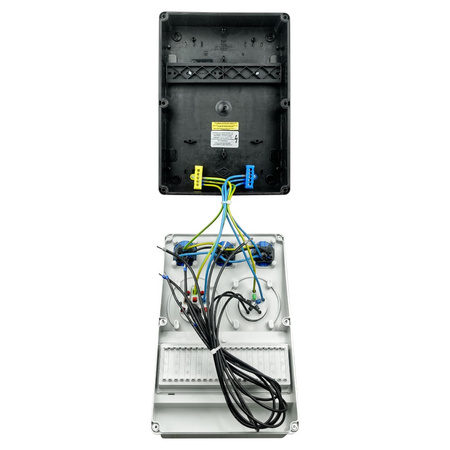 Baustromverteiler 32A 16A 3x230V Stromverteiler mit Bals-Steckdosen WK-4304-D