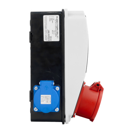 Baustromverteiler XS 16A 2x230V Leitungsschutzschalter SIEMENS  Stromverteiler IP44 Doktorvolt  DV-6081-D