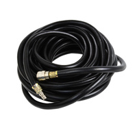 Druckluftschlauch Gummi 15m 10x15mm schwarz G02971