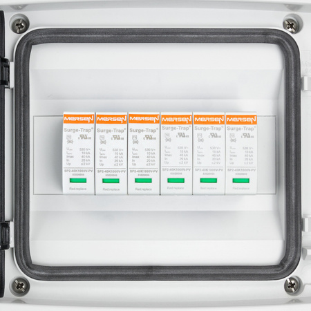 Solar Anschlusskasten PV DC 1000V 2x T2 Mersen 2-String 4mm Connector Doktorvolt DV-4449-FOT