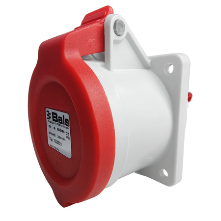 Bals CEE Anbausteckdose gerade 32A 5P 400V Einbausteckdose QUICK-CONNECT 1320021 IP54 OEM-1320021