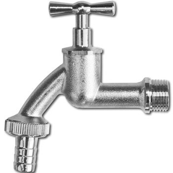 Wasserhahn Messing 3/4" AG Garten Keller Wasserauslauf Aussenarmatur Schlauchtülle 3/4" BRADAS GKK023419