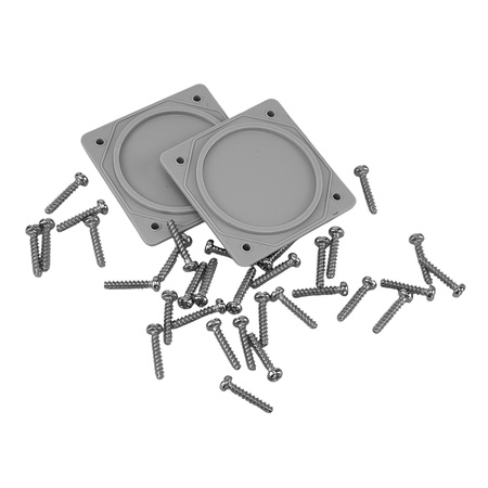 Stromverteiler leeres Gehäuse 1x14 Module mit Handgriff IP44 300x340mm TP Electric 3710-000-0000