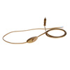 Anschlusskabel mit Schalter PWK-11 2m 2x0,75 mm² mit Flachstecker 250V 16A Gold W-99722