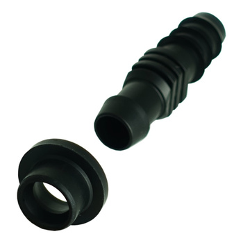 Startverbinder für Tropfschlauch Flachschlauch mit Dichtung und Schlauchstecker 16mm Bradas DSWA07-16L
