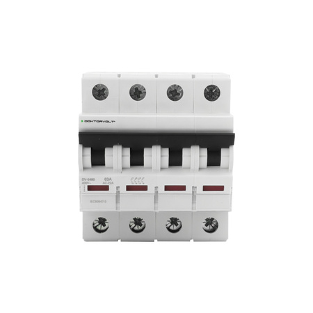 Lasttrennschalter 4P 63A Trennschalter Sicherungsautomat Doktorvolt DV-5480