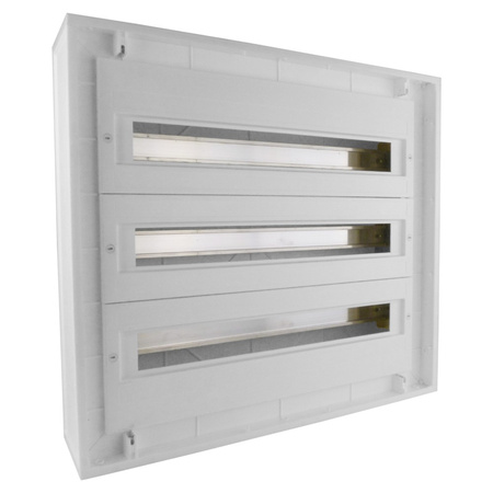 Verteilerkasten IP54 DARP-72 3x24 Unterputz Alutür Unterverteiler Sicherungskasten E-P 9.324