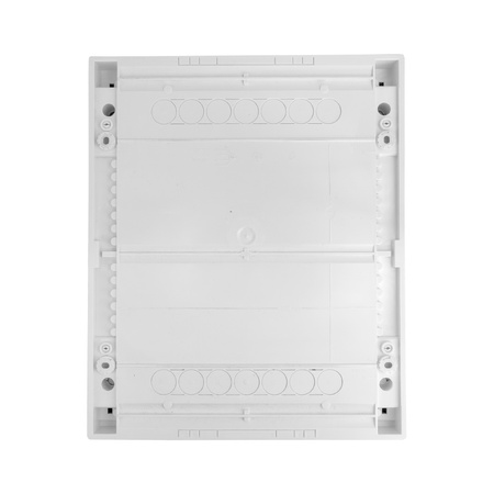 Sicherungskasten Aufputz Verteilerkasten 2-reihig 24 Module 8xMCB 1xRCCB VDE Saltek Überspannungsschutz verdrahtet Verteilerschrank mit Sicherungen 370x305x96,5mm Hager Hohlwand Verteiler Abzweigklemmen Doktorvolt  DV-6302-NT