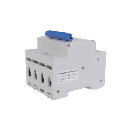 Fi-Schutzschalter mit Überstromschutz C16 Typ A 30mA 16A 4P RCBO Doktorvolt 0850