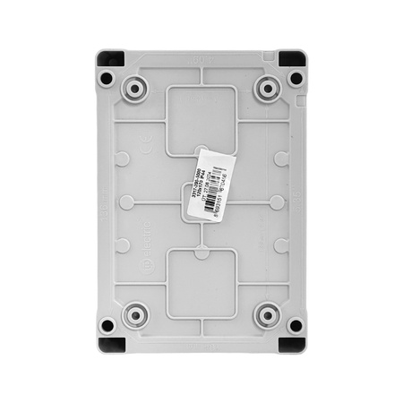 Baustromverteiler Gehäuse ohne Verkabelung 16A 400V 2x 230V Schuko Leergehäuse mit Steckdosen TpE 3317-200-5000