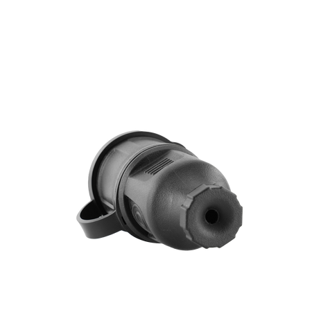 Schutzkontakt-Steckdose 230V Schuko 2P+Z IP44 16A mit Erdung schwarz W-89996