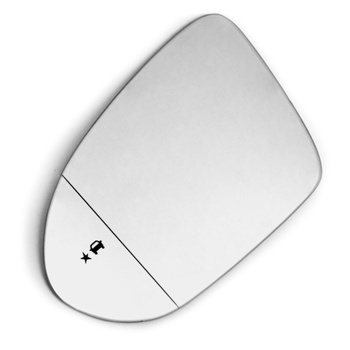 Außenspiegel Spiegelglas Links für OPEL INSIGNIA B 2017-2024 Fahrerseite mit Totwinkelassistent 314969766774