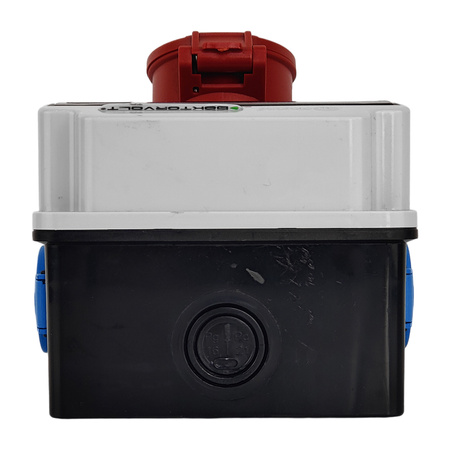 Wandverteiler XS 16A 2x230V IP44 Stromverteiler Komplett Verdrahtet Doktorvolt DV-5121-F