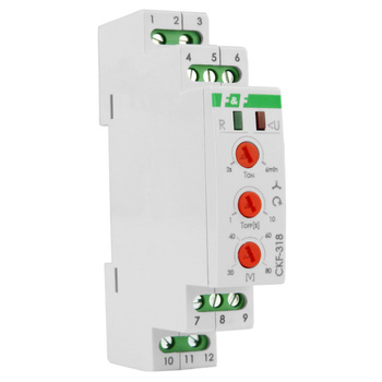 Phasenwächter Überwachungsrelais ohne N-leitung 3x400V 2x8A 40-80V F&F CKF-318