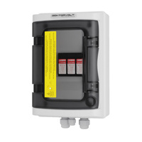 Solar Anschlusskasten PV DC 1000V 1x T1 T2 Phoenix 1-String PG Doktorvolt DV-2476-FOT