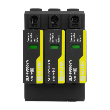 PV-Überspannungsableiter Typ 2 40kA SLP-PV1000 V/Y bis 1020V DC für Hutschiene Überspannungsschutz Blitzschutz Photovoltaik Varistortechnologie VDE A04302