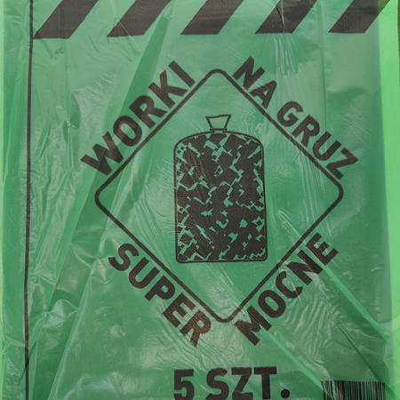 Extra starke Bauschutt- und Bausäcke WOJAFKO 60L reißfest und strapazierfähig DV-245