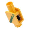 5 Stk. Einzelklemme Dosenklemmen Klemmen 1-4mm2 gelb-grün Kabelanschlüsse Klemme Verteilerdosenklemme ViPlast 091-07