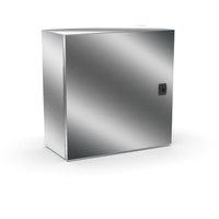 Doktorvolt Verteilerkasten Aufputz Sicherungskasten aus Edelstahl StBox- 4.4.2 StBox 4.4.2