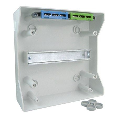 Feuchtraumverteiler Verteilerkasten 1000V 8Module Aufputz Sicherungskasten RH-8/B AP VDE E-P 36.7