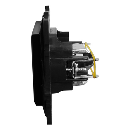 Computersteckdose RJ45 CAT6 UTP schwarz Niloe Step 863563