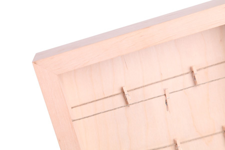 3D-Bilderrahmen A4 Holzrahmen + Klamern, zum Befüllen DragonFrames R3DSO4A4 KLA