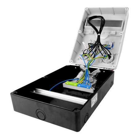 Stromverteiler ECO 1x32A 1x16A 2x230V franz/belg System Doktorvolt DV-2596-F