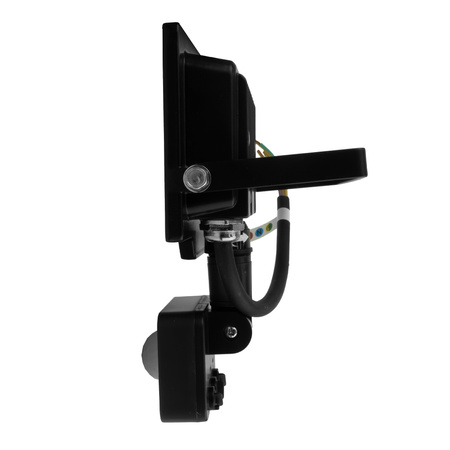 LED Außenstrahler mit Bewegungsmelder 20W GTV Flutlicht schwarz IP65 Außenwandstrahler 2000lm GT-GCR20W-64