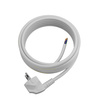 Anschlusskabel 5m mit Winkelstecker Uni-Schuko 250V 16A 3x1,5 mm² OMY PP-50 Weiß W-97185