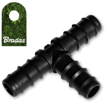Zubehör für Tropfschlauch T-Stück 3x25mm Erweiterungsstück Bradas DSWA03-25L