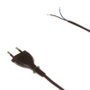 Anschlusskabel mit Fußschalter PWN-2 3m 2x0,75 mm² mit Flachstecker 250V 16A Schwarz W-10150