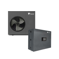 Wärmepumpe Luft/Wasser Monoblock 10kW mit Hydrobox 3in1 mit EVI-Technologie Panasonic-Kompressor Kensol KTM10KW.KTHB