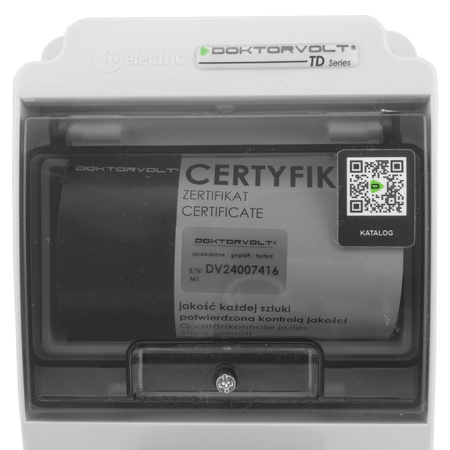 Wandverteiler XS-S 32A 2x230V IP44 Stromverteiler Komplett Verdrahtet Doktorvolt DV-5077-F