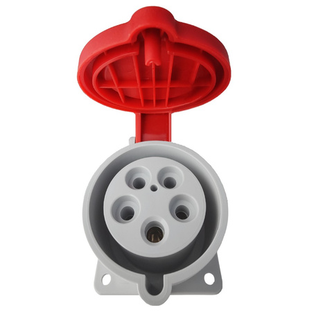 Bals CEE Anbausteckdose gerade 32A 5P 400V Einbausteckdose QUICK-CONNECT 1320021 IP54 OEM-1320021