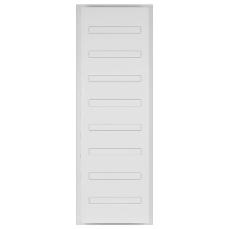 Doktorvolt Verteilerkasten Unterputz Sicherungskasten aus Metall 144 Module 8-reihig IP30 MP144/8/18