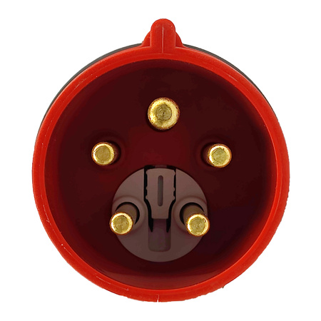 CEE Stecker mit Phasenwender 5P 32A IP44 400V 3107-350-1600