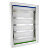 Verteilerkasten IP54 DARP-120 5x24 Unterputz Alutür Unterverteiler Sicherungskasten E-P 9.524
