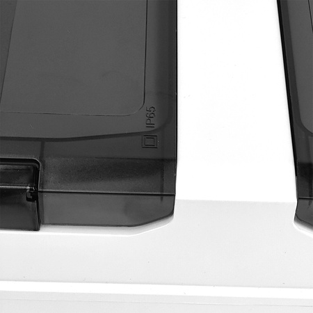 Aufputz Verteilerkasten HIGHT IP65 72 Module transparente Tür Marlanvil 4x18 940.72