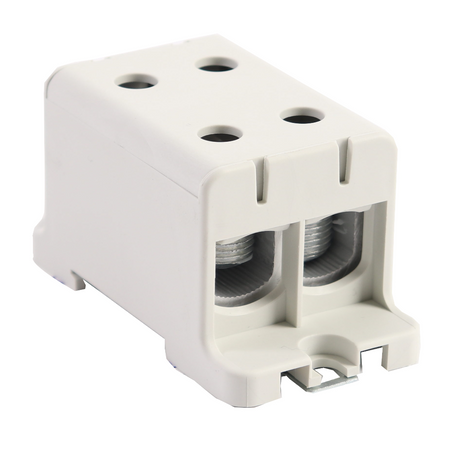 Hauptleitungsklemme Anschlussklemme ETB 95/1x2 Al/Cu Universalklemme elektroinstallation 4 Löcher Elektro Becov UK2095.21