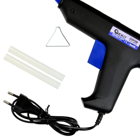 Heißklebepistole 80W - 11,2mm + 2 Klebepatronen G20100