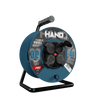 Kabeltrommel HAND PRO 30m 4x Steckdosen 230V IP44 H05RN-F 3x2,5 mm² W-96318